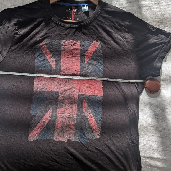 FCUK Men's black T-shirt XL - Picture 2 of 5